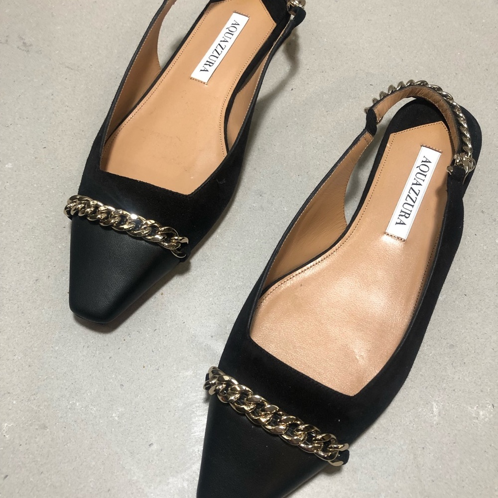 Aquazzura Nikki Ballet Flat 37